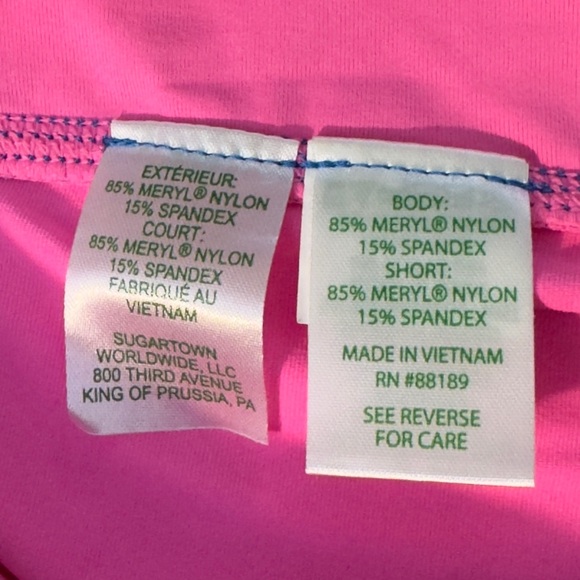 LILLY PULITZER LUXLETIC AILA SKORT *TAKIN IT EASY* BLUE PERI SIZE M - Picture 8 of 8